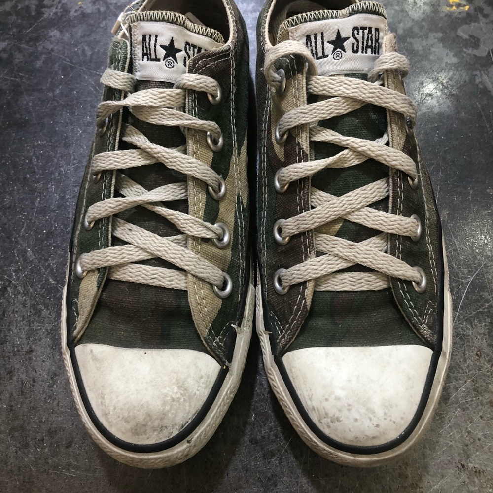 Vintage made in USA Converse Camo